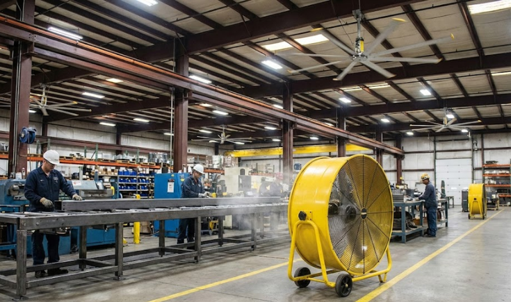 Best Industrial Fans for Manufacturing Plants 2025