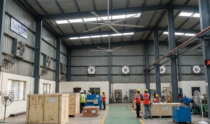 Best Industrial Fans for Pune Weather | Alfa Fans