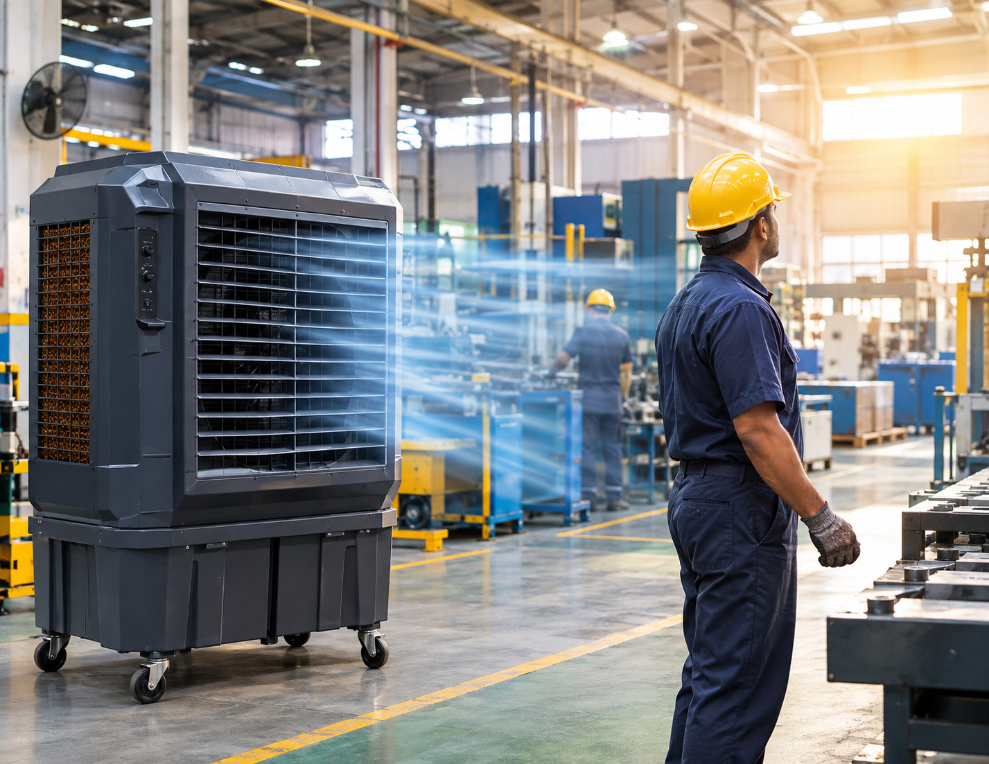 Alfa Fans man cooler deployment