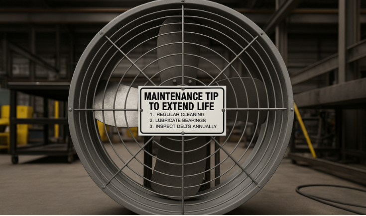 Industrial Fan Care in Dusty & Humid Indian Conditions