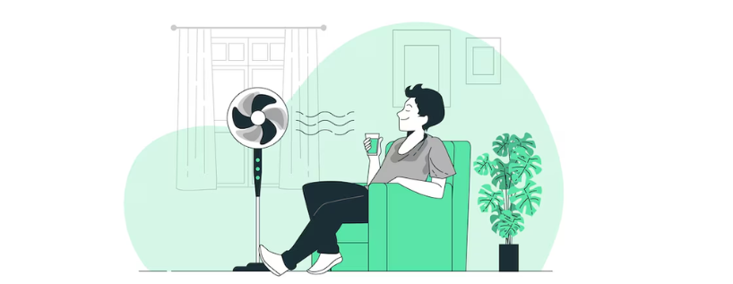 Pedestal fan by Alfa Fans